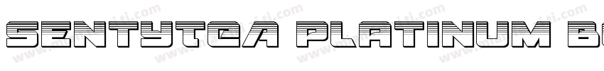 SentyTEA Platinum Bold字体转换
